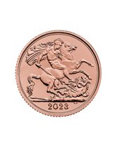 The Coronation Half Sovereign 2023 Gold Bullion Coin